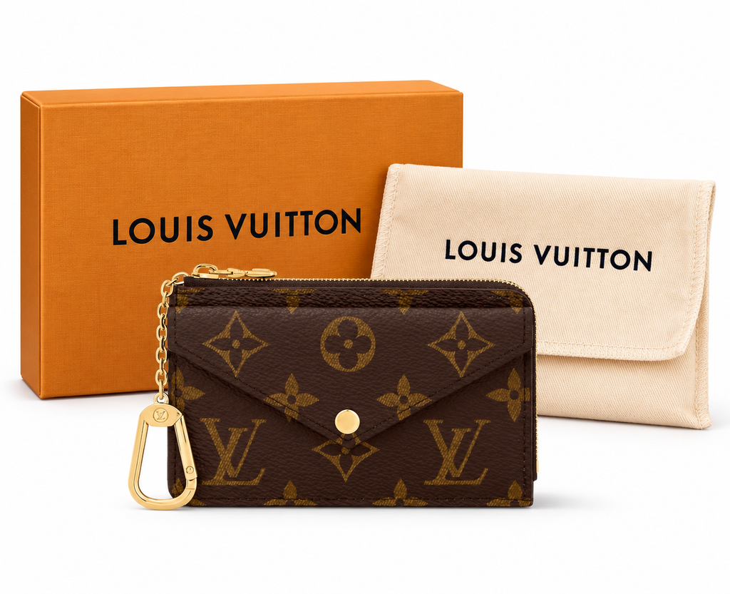 Louis Vuitton Card Holder Recto Verso Monogram M69431 Gold Hardware Full Set
