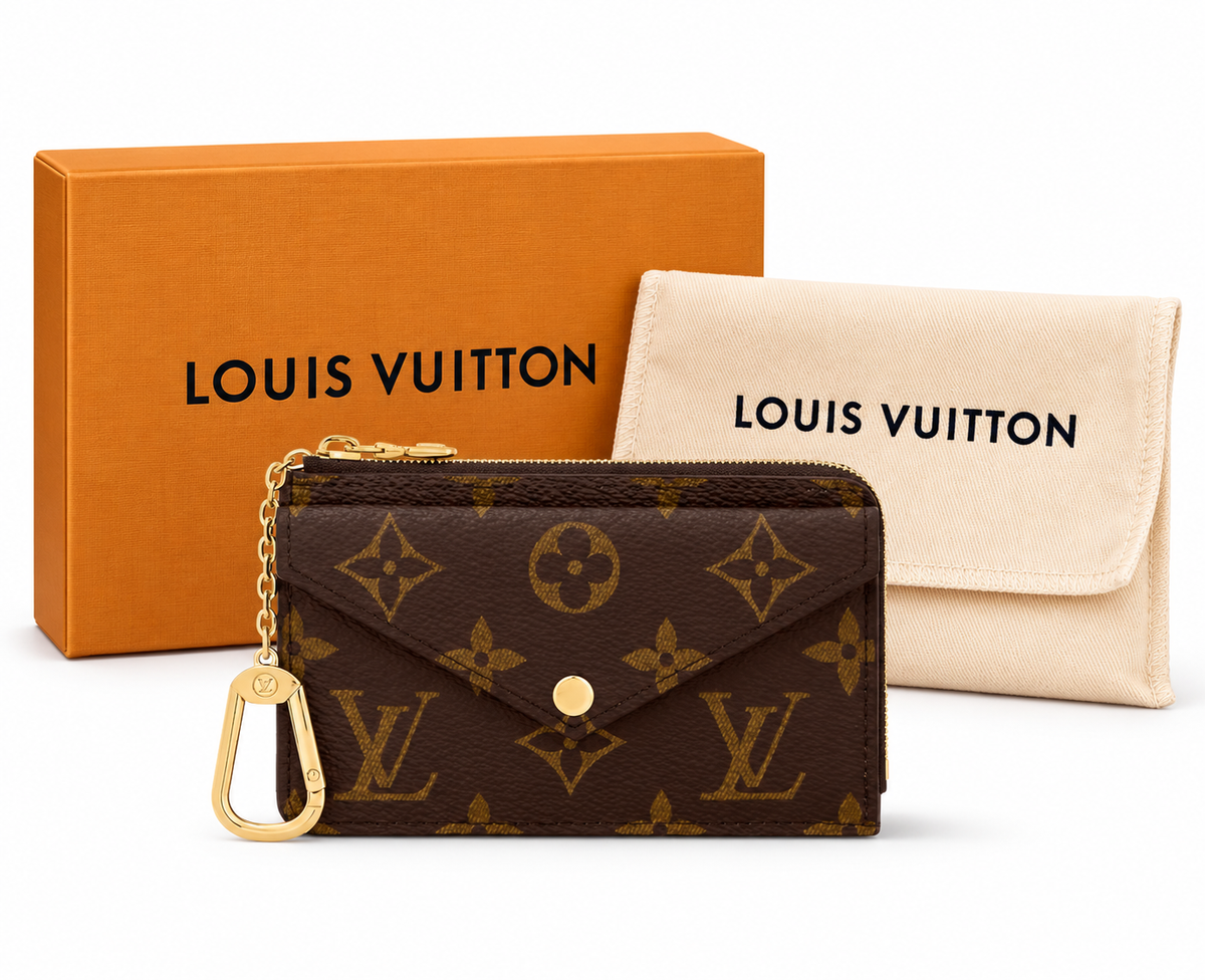 Louis Vuitton Card Holder Recto Verso Monogram M69431 Gold Hardware Full Set