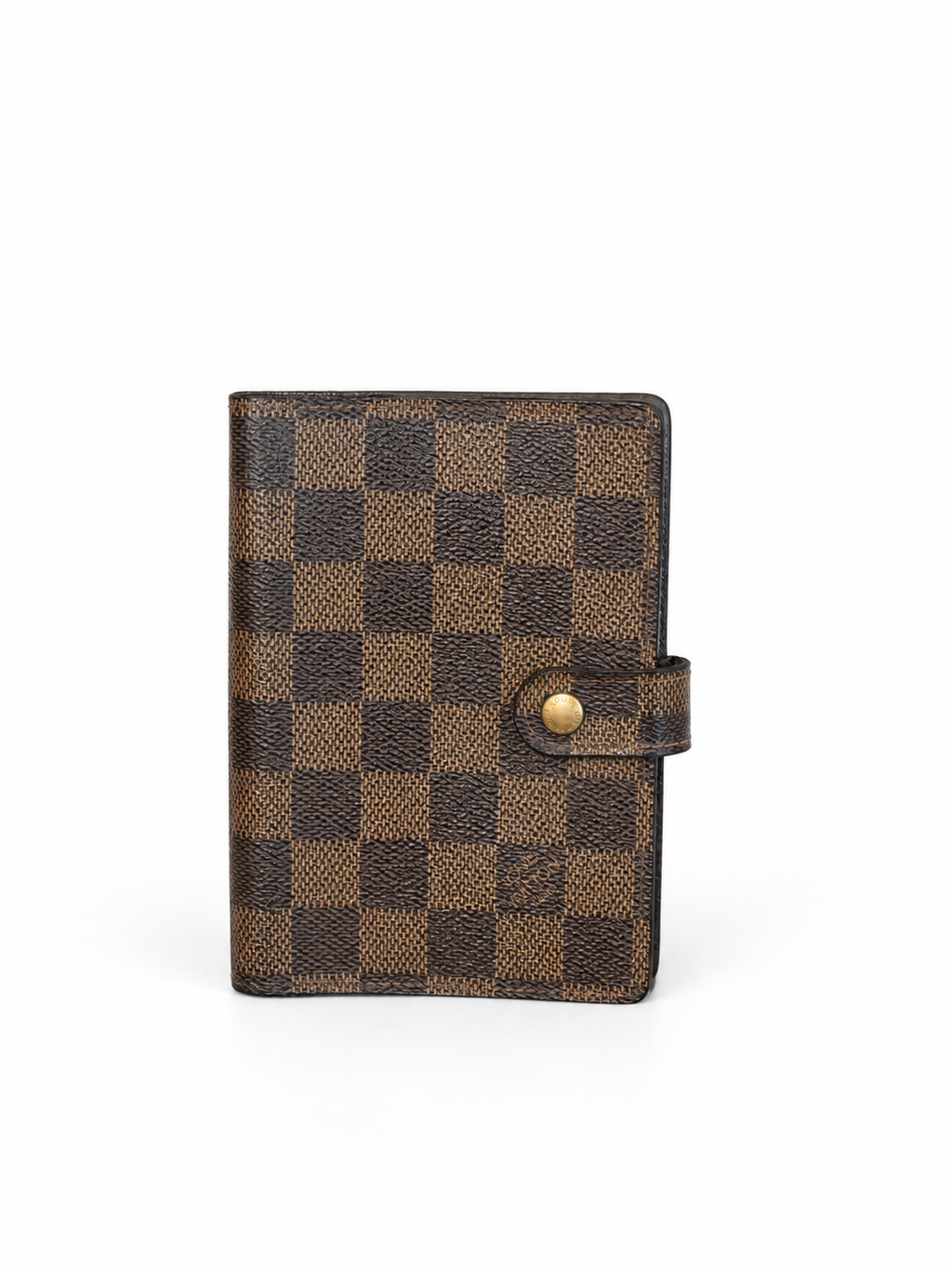 Louis Vuitton Agenda PM Damier Ebene Small Ring Planner Cover R20700 Brown
