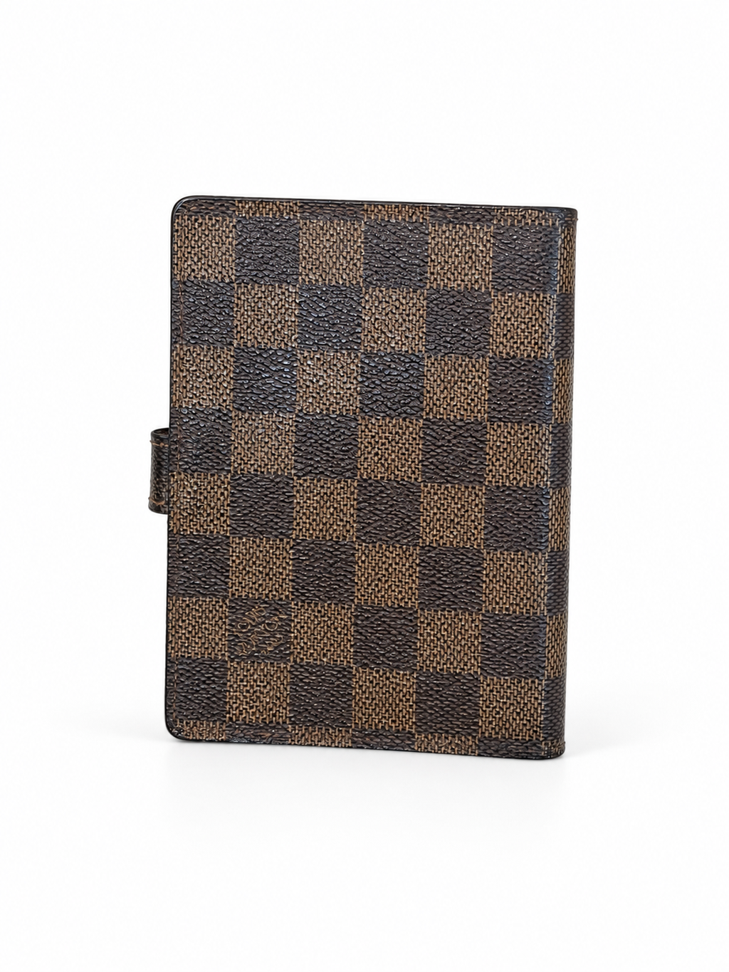 Louis Vuitton Agenda PM Damier Ebene Small Ring Planner Cover R20700 Brown
