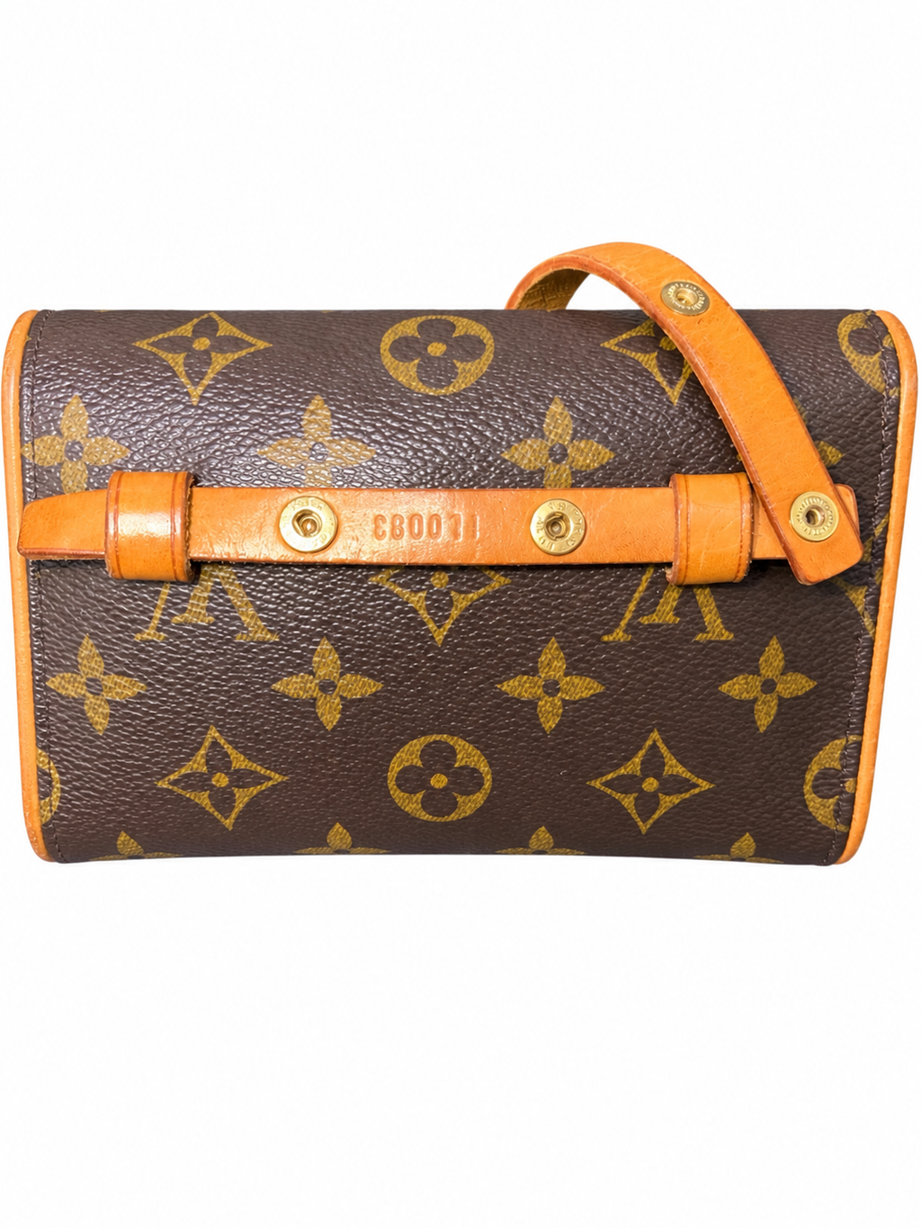 Louis Vuitton Vintage Monogram Pochette Florentine Belt Bag M51855 – Adjustable Leather Strap