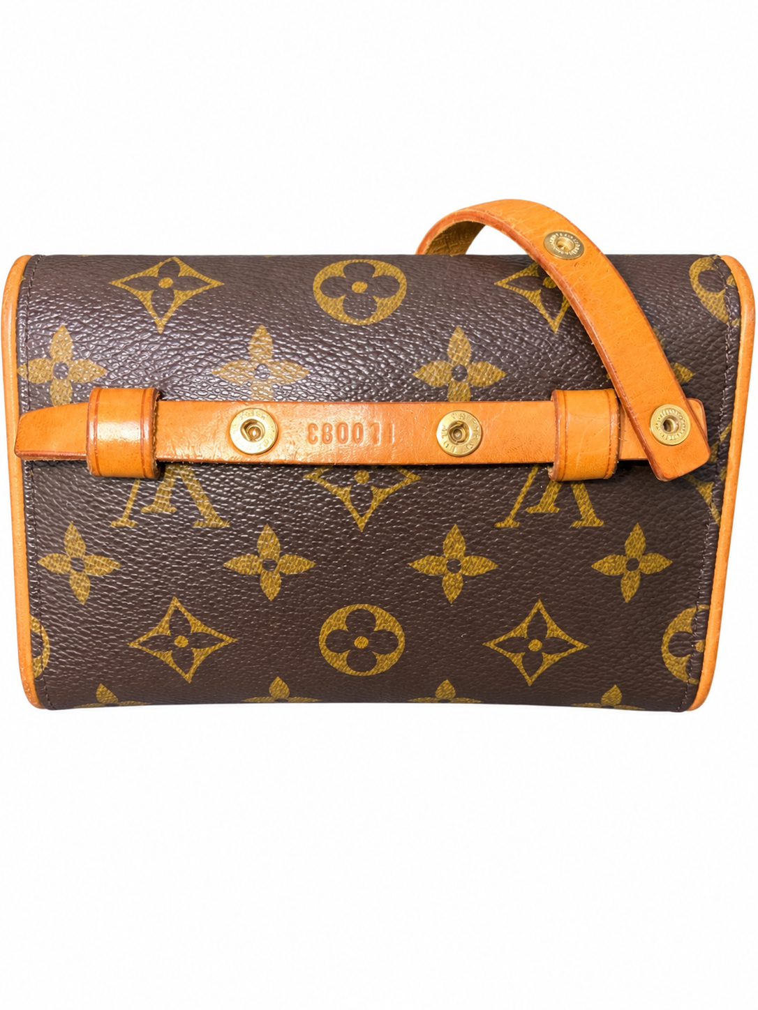 Louis Vuitton Vintage Monogram Pochette Florentine Belt Bag M51855 – Adjustable Leather Strap